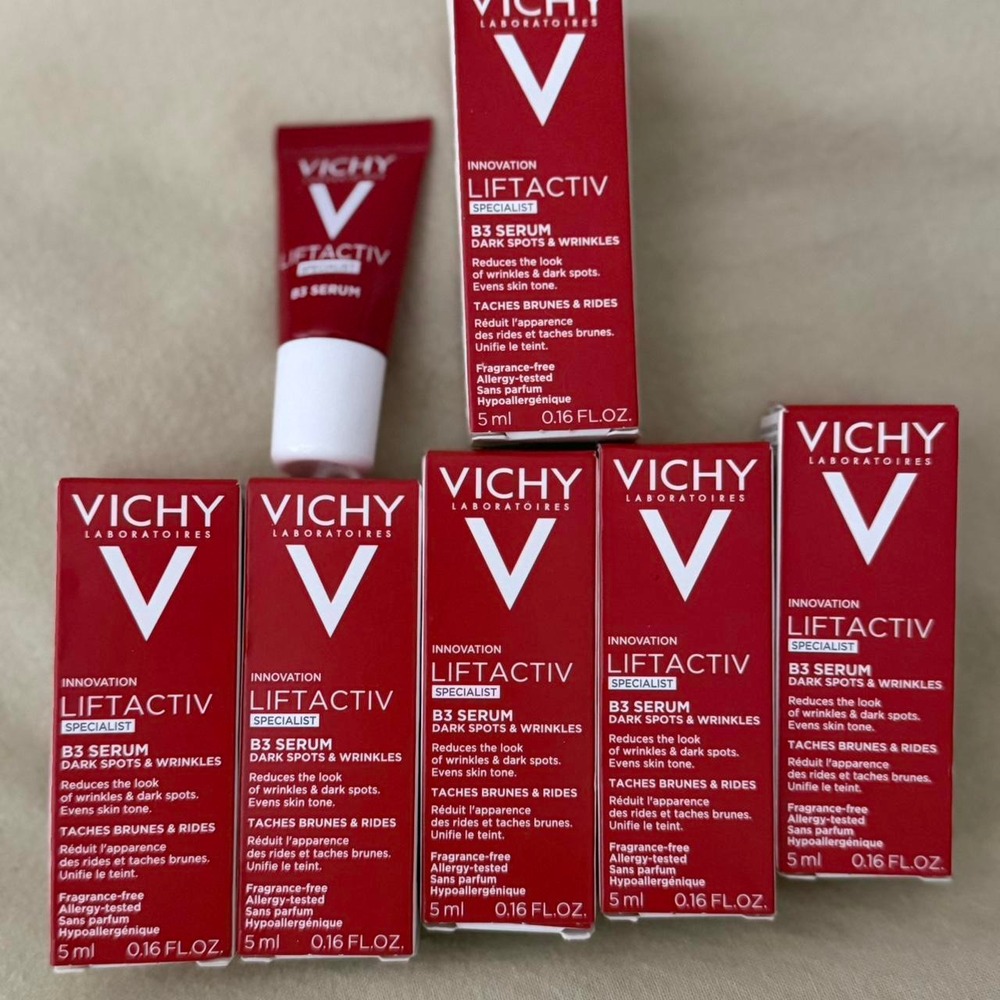 Lot of 7 mini Vichy LiftActiv Specialist B3 Serums. - Picture 2 of 5
